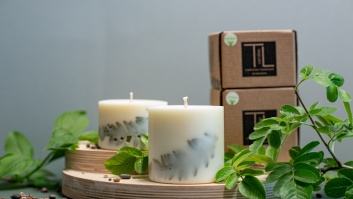 SOJAS VASKA SVECE AR CITRONZĀLES AROMĀTU (XL)