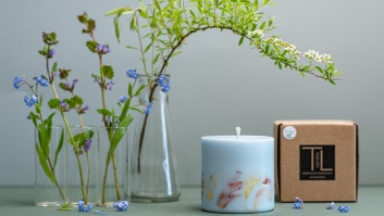 SOJAS VASKA SVECE AR EIKALIPTA AROMĀTU (XL)