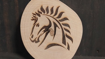 Magnēts ar zirga attēlu