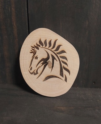 Magnēts ar zirga attēlu