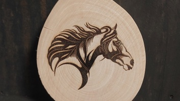 Magnēts ar zirga attēlu