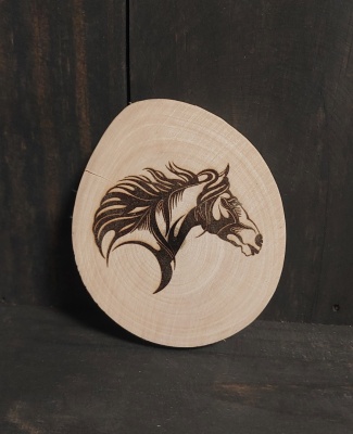 Magnēts ar zirga attēlu