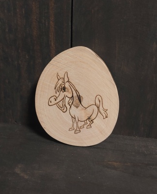 Magnēts ar zirga attēlu