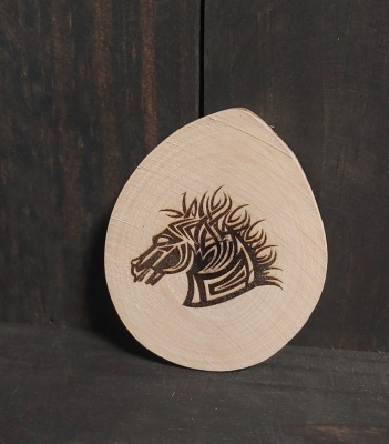 Magnēts ar zirga attēlu