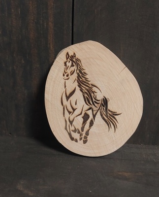 Magnēts ar zirga attēlu