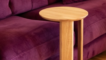 Ozolkoka kafijas galdiņš Nord Flip apaļš