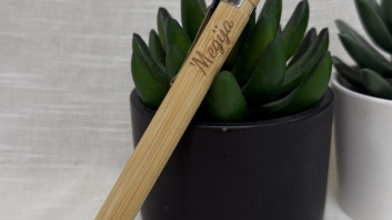 Personalizēta pildspalva no bambusa