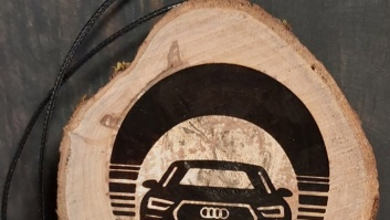 Auto spoguļa dekors