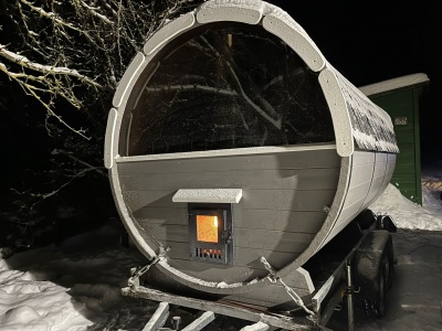 Pārvietojamā pirtiņa