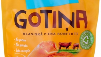 Piena konfekte “Skrīveru Gotiņa”  klasiskā šokolādē