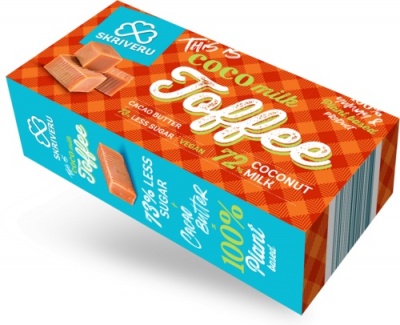 Vegāniskais īriss “Cocomilk Toffee”