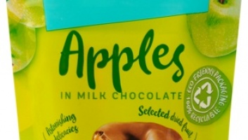 Āboli piena šokolādē, 100g